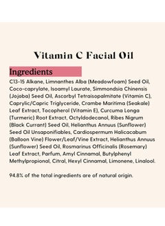 Essano Essano Vitamin C Face Oil with Turmeric & Jojoba Oil, Facial Oil for Radiant, Glowing Skin, Supports Even Skin Tone and Appearance of Dark Spots, Easily Absorbed & Lightweight, Cruelty Free, 20ml  - Image 2