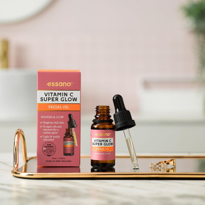 Essano Vitamin C Face Oil with Turmeric & Jojoba Oil, Facial Oil for Radiant, Glowing Skin, Supports Even Skin Tone and Appearance of Dark Spots, Easily Absorbed & Lightweight, Cruelty Free, 20ml - Image 5