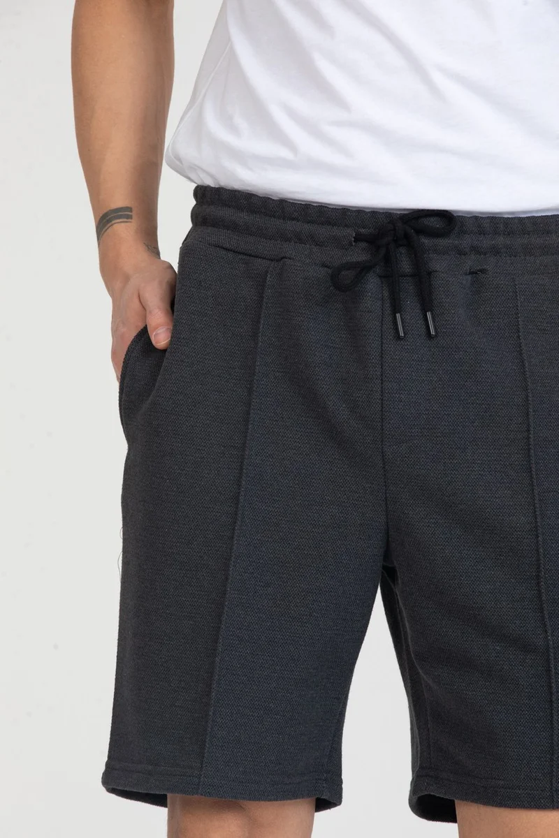 توينتي3 Men's Ribbed Regular Fit Shorts