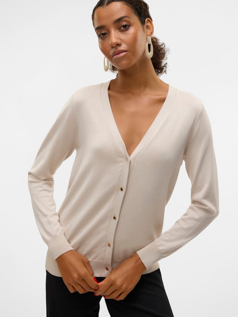 VERO MODA VMSILJE LS V-NECK CARDIGAN GA NOOS - Image 5