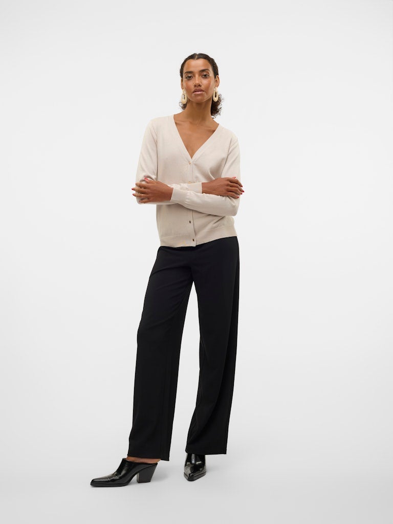 VERO MODA VMSILJE LS V-NECK CARDIGAN GA NOOS - Image 3