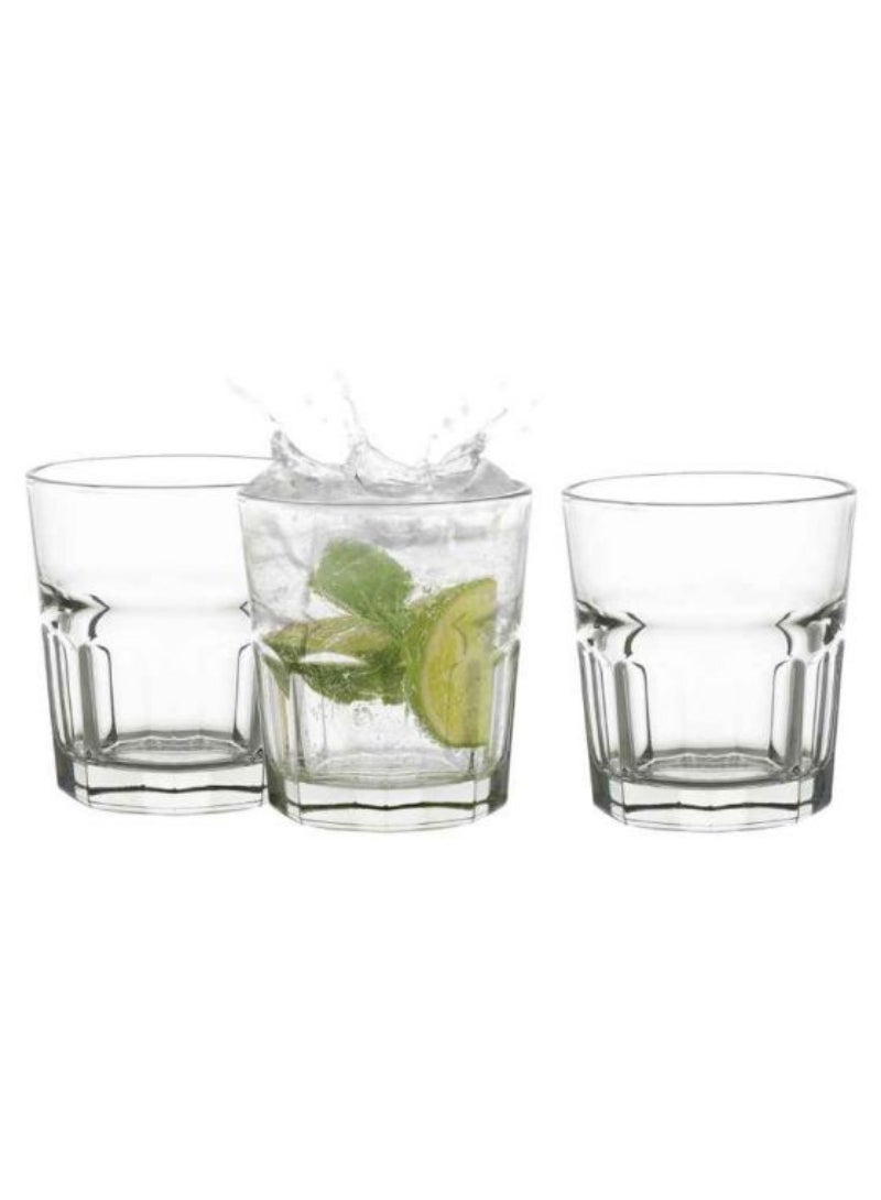 Top Pick Centra Rock Glass 300Ml Set Of 6