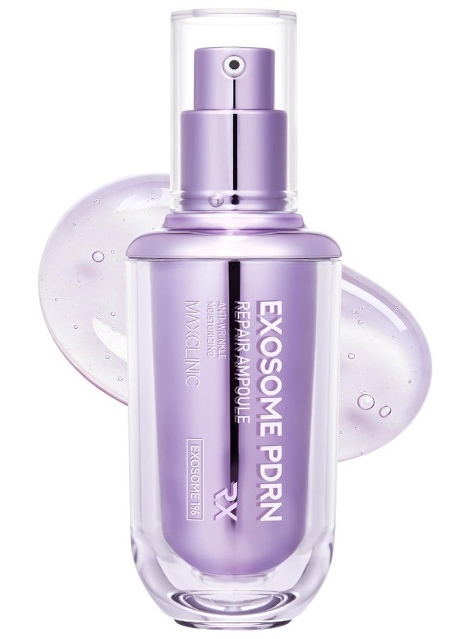 MAXCLINIC Exosome PDRN Repair Ampoule - Hydrating, Revitalizing and Firming Face Serum Ampoule Moisturizer with Salmon and Plant-Based PDRN for Elasticity and Fine Lines - Korean Skin Care 1.35 fl oz - Image 1