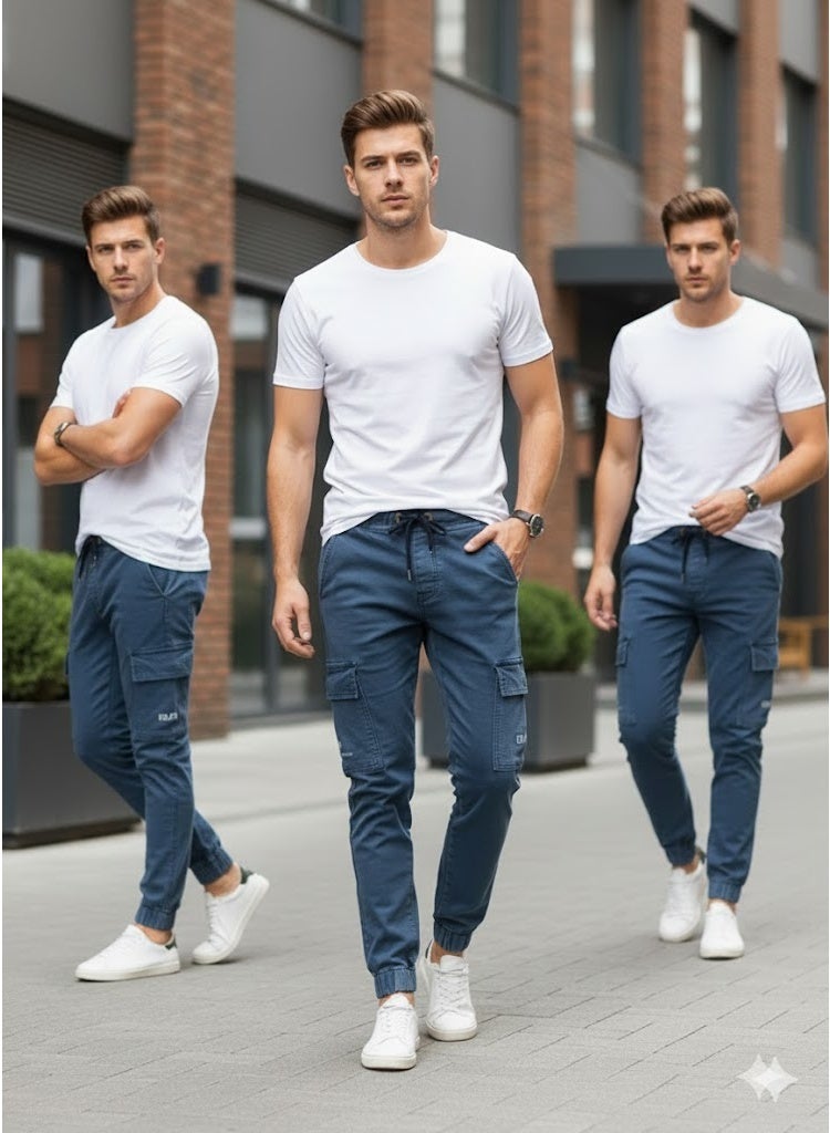 Generic Men Straight Fit cargo - Image 4