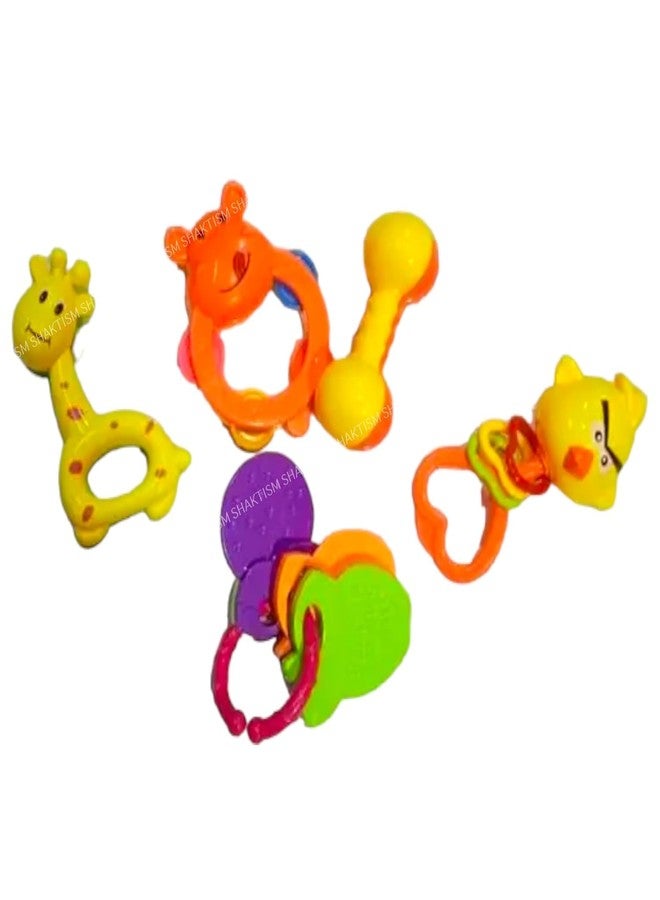 ManaBee Baby Rattle Toys for Newborns - Baby Toys Rattles and Teethers for Girls Boys - Baby Rattle (Rattle&Teether-5Pcs) - Image 2