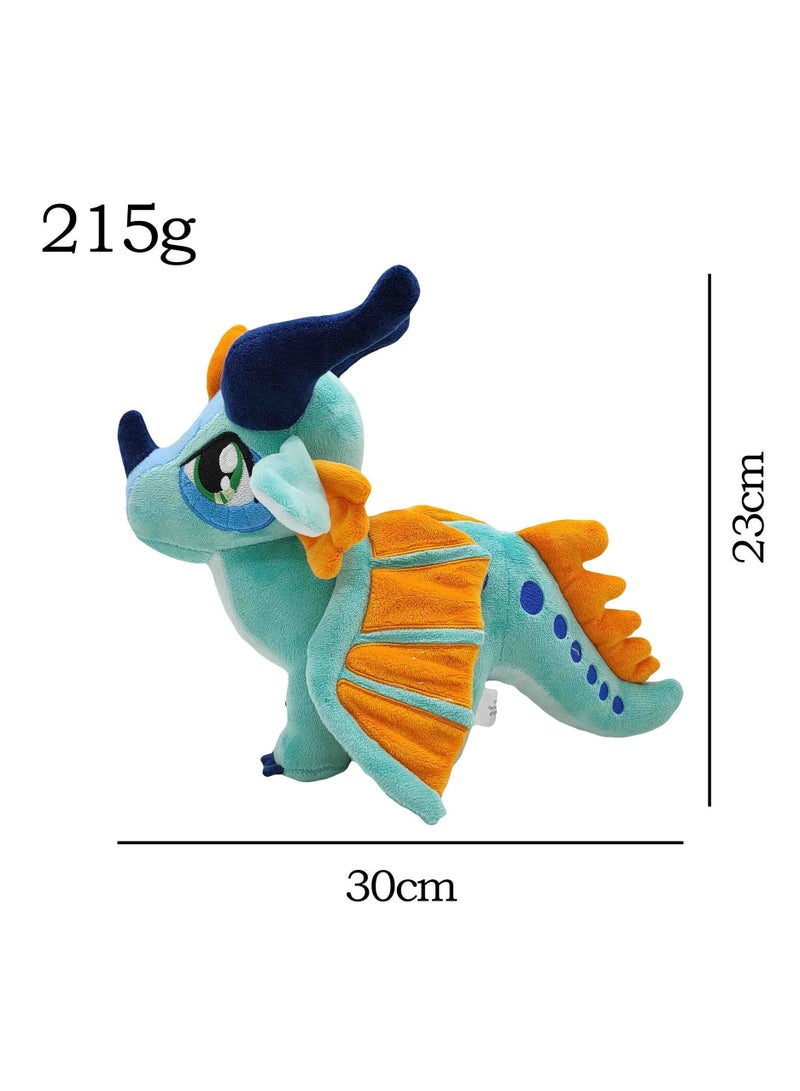 عام دمية ثعبان بعنوان “شراع النار” - لعبة قطنية ناعمة للعناق، هدايا عيد ميلاد للأطفال. - Image 2