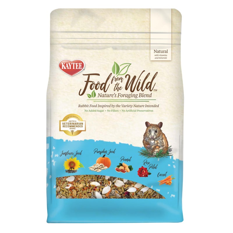 Kaytee Food from The Wild Natural Pet Hamster Food, 2 Pound - Image 1
