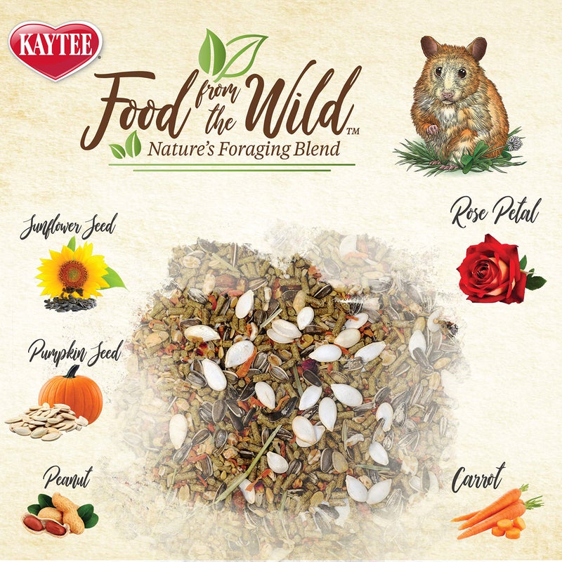 Kaytee Food from The Wild Natural Pet Hamster Food, 2 Pound - Image 2