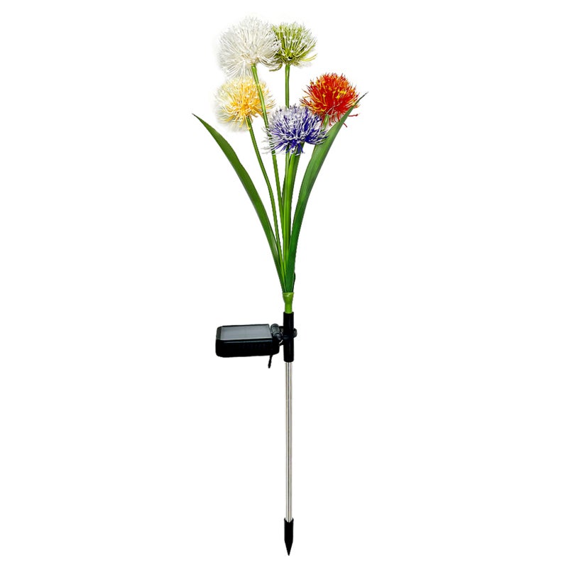 Solar Flowers Decorative Lights Outdoor Garden Lights, Lawn Patio, Onion Flower  Lights Waterproof Lights - Image 5