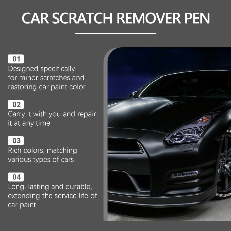 Rayhong Car Scratch Care Pen Car Paint Care Maintenance Renovation Car Color Care Pen - Image 4