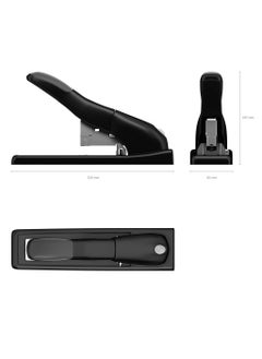 ErichKrause Heavy duty stapler №23 Elegance Classic, black (box 1 pc)  - Image 4