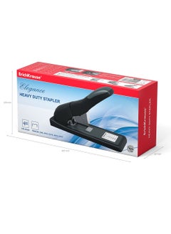 ErichKrause Heavy duty stapler №23 Elegance Classic, black (box 1 pc)  - Image 5
