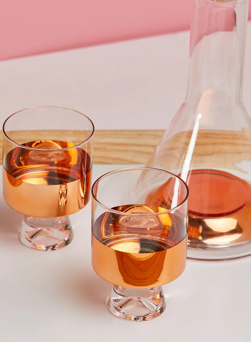 Noire Edit Glass Carafe Set