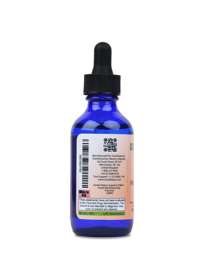 Good State - Tle Good State Liquid Ionic Magnesium Ultra Concentrate 10 Drops Equals 50 Mg 100 Servings Per Bottle - Image 1