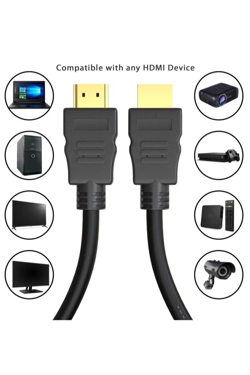 أوميكسبرو كابل HDMI عالي السرعة بطول 10 أمتار يدعم تقنية 4K Ultra HD 3D - Image 5