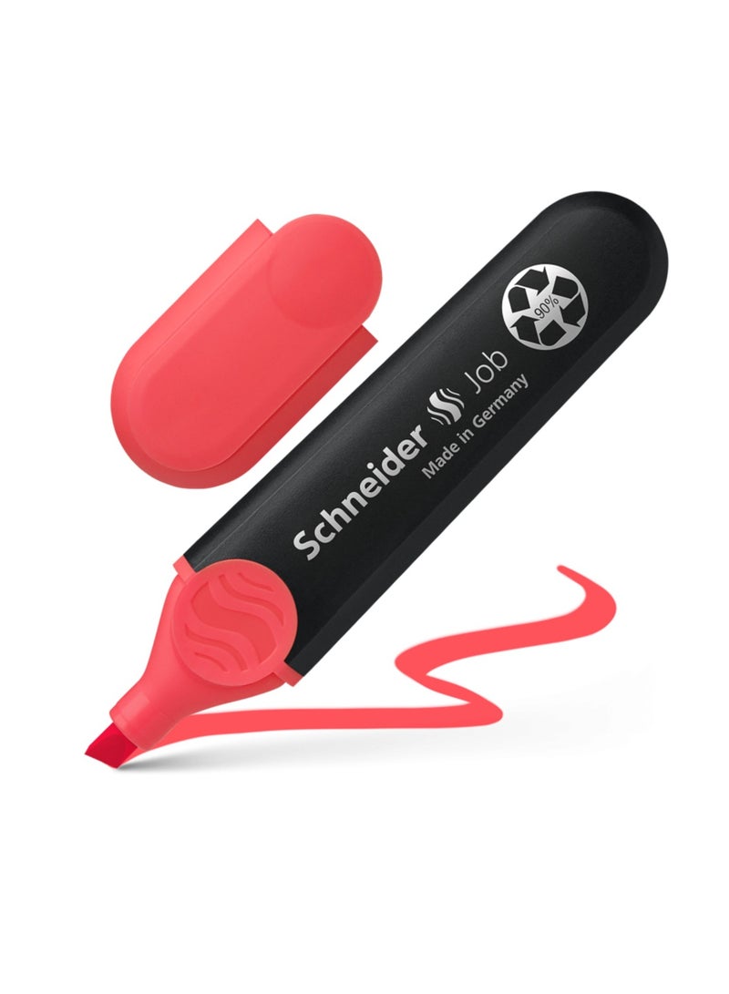 Schneider علامة نصية هايلايتر حمراء قطعة واحدة - Image 1