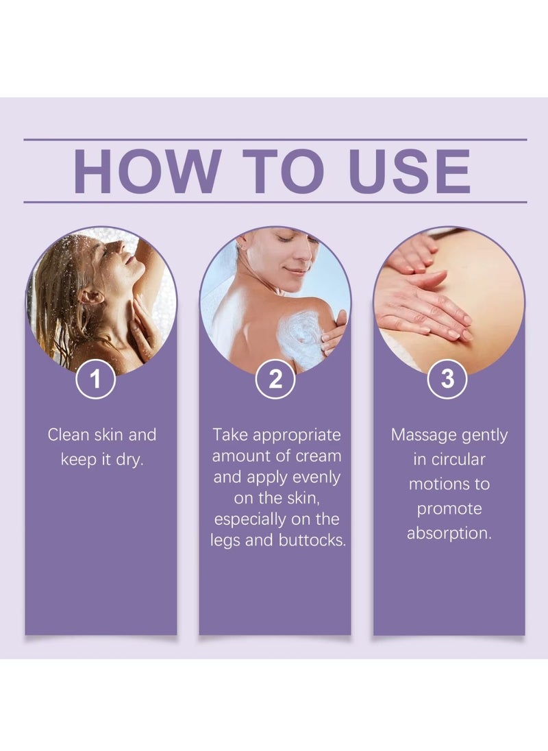 OceAura - 120G Night Time Magnesium Cream with Lavender Magnesium Sleep Cream Natural Magnesium Body Cream for Better Sleep Relief & Relaxation Relieve Muscle Tension Organic Magnesium Cream for Legs Arms Neck - Image 1