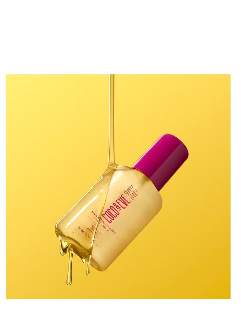 Coco & Eve Tan Boosting Anti-aging Body Oil SPF30 150ml - Image 2