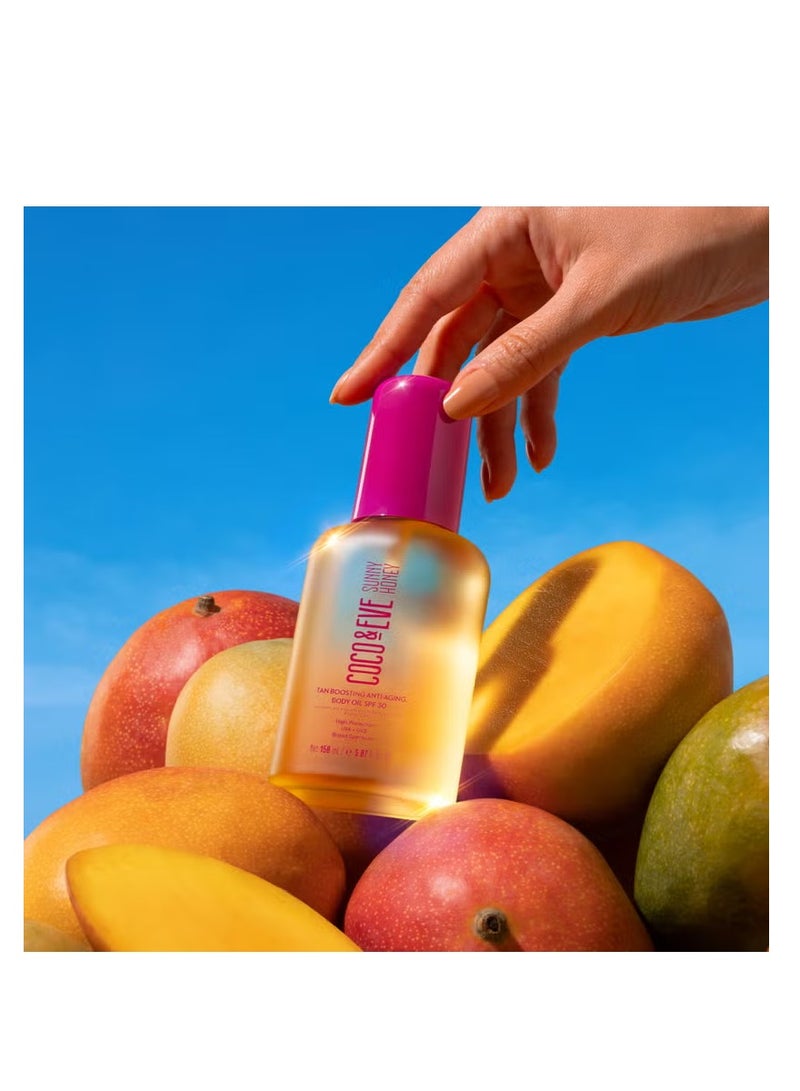 Coco & Eve Tan Boosting Anti-aging Body Oil SPF30 150ml - Image 3