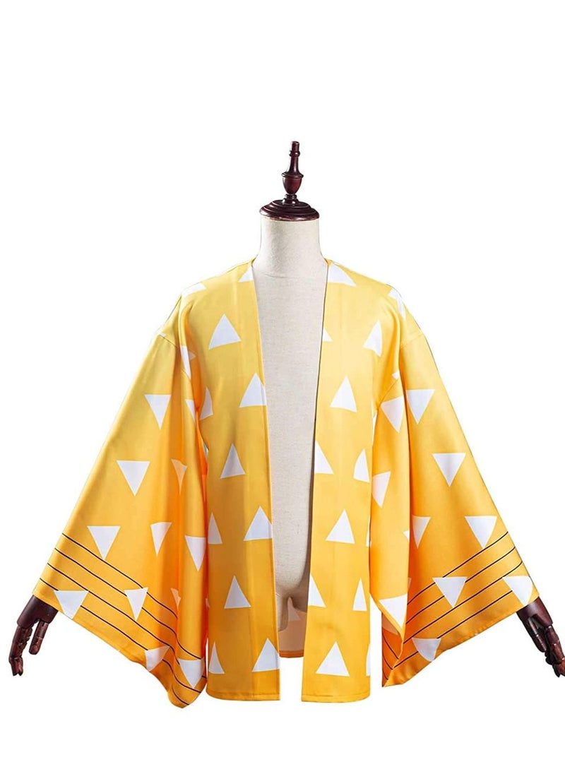 Generic Demon Slayer Agatsuma Zenitsu Cloak XXL 