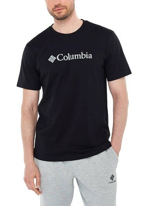 Columbia CS0287 Csc M Basic Big Logo Brushed Men's T-Shirt 9110141  - Image 1