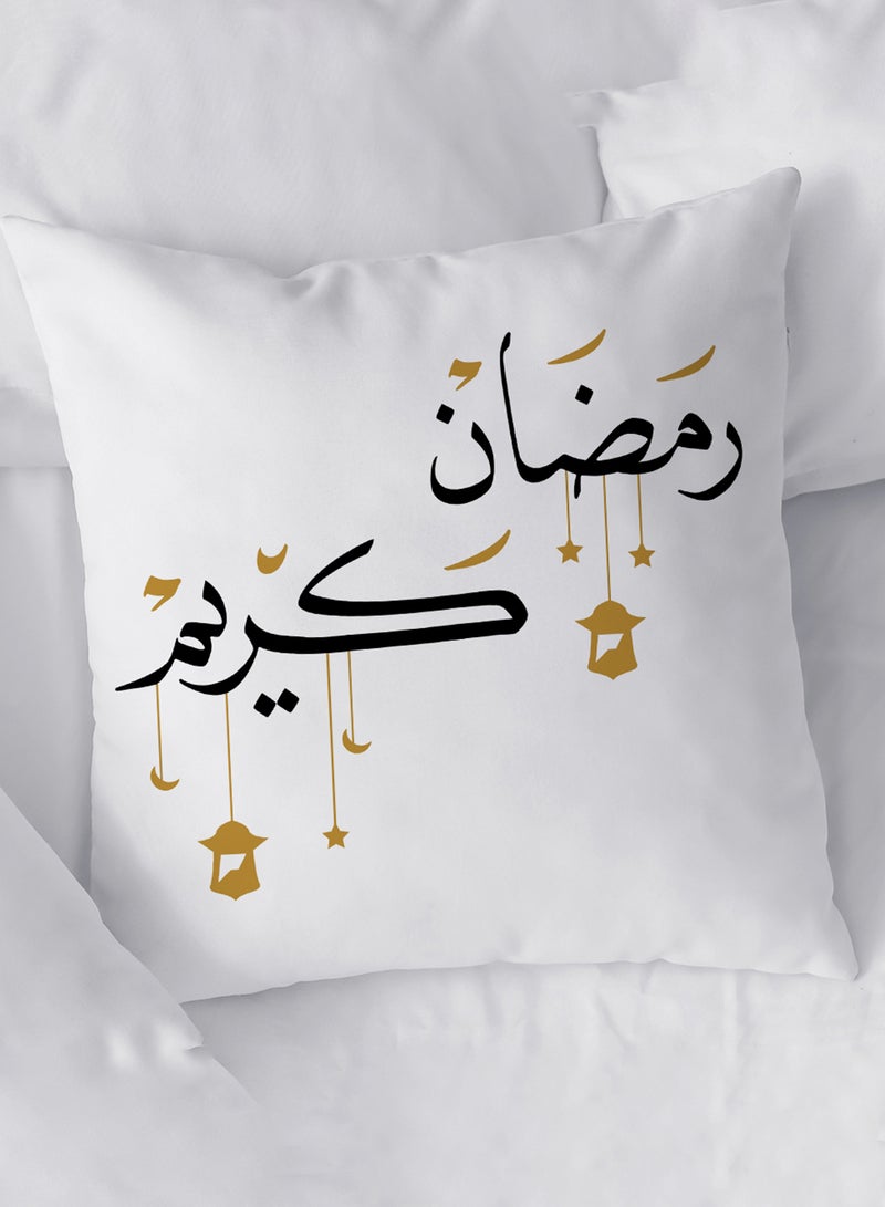 LOWHA Polyester Pillowcase Cushion Cover with Ramadan Kareem Design - Image 3