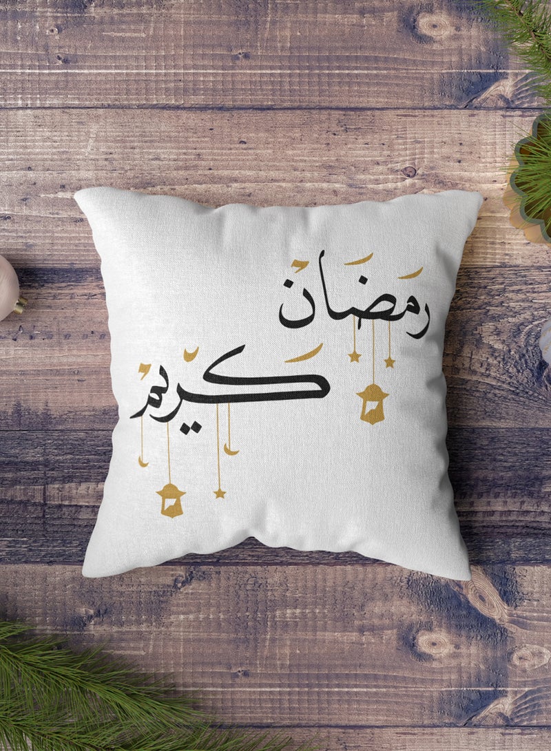 LOWHA Polyester Pillowcase Cushion Cover with Ramadan Kareem Design - Image 4