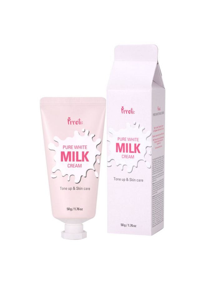 PRRETI - Pure White Milk Cream 50g - Image 1