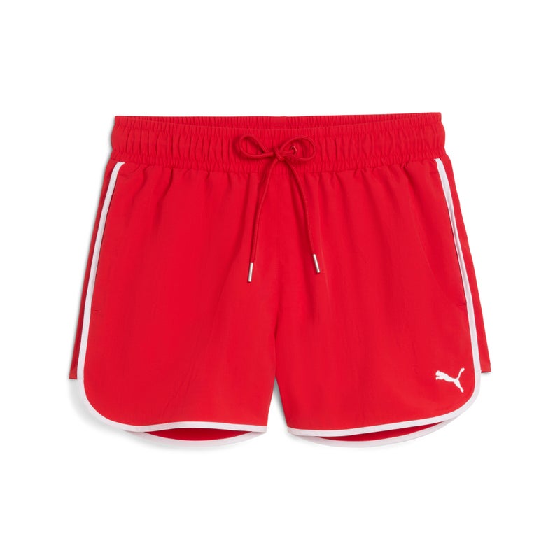 PUMA Wardrobe Essentials Woven Womens Red 3" Shorts - Image 4