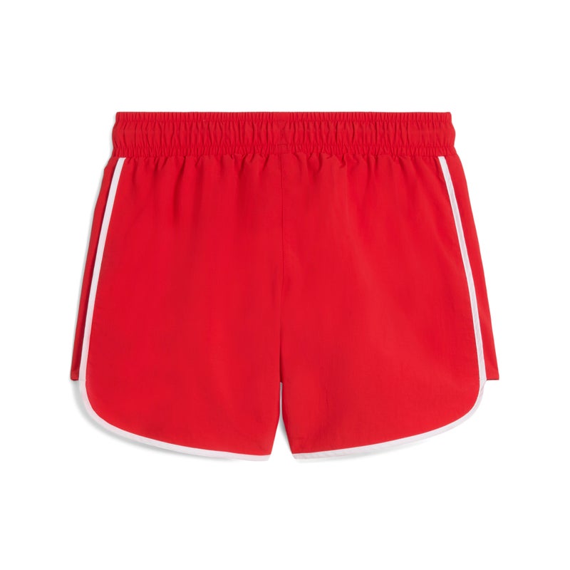 PUMA Wardrobe Essentials Woven Womens Red 3" Shorts - Image 5