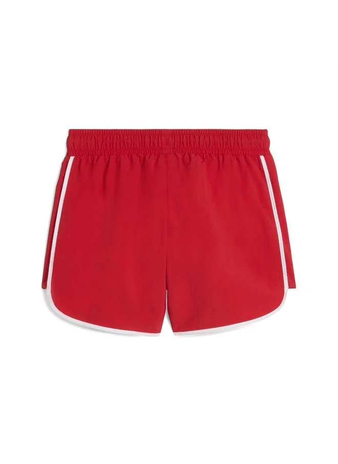 Puma For All Time Red Wardrobe Essentials Woven 3" Shorts Women for Women | Best Price UAE
