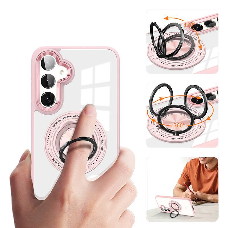 MagSafe iPhone 11 Pro Acrylic Case Protective TPU + with Kickstand in Green for Indoor Use - Image 3