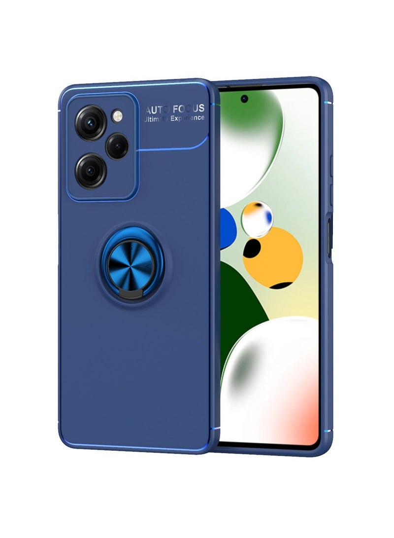 X-level Xiaomi Redmi Note 12 Pro 5G/Poco X5 Pro 5G Case Cover Built-in 360° Rotate Ring Durable Camera len Shockproof Kickstand Phone Holder Protective shell Anti-drop Comfortable touch Accessory - Image 1