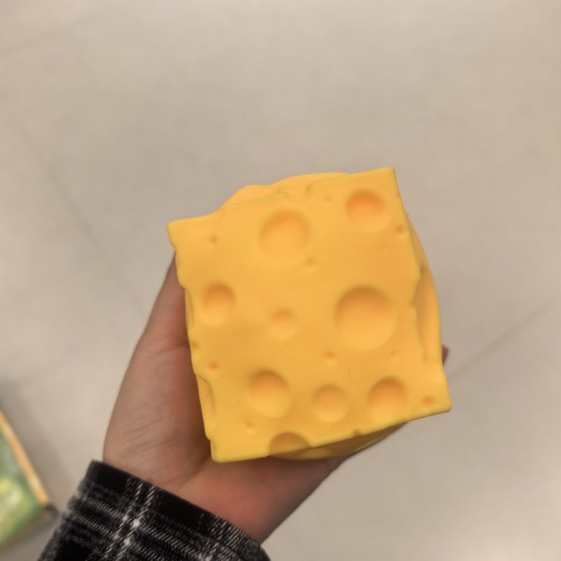 Creative Square Cheese Slow Rebound Squishy Toy - Image 3