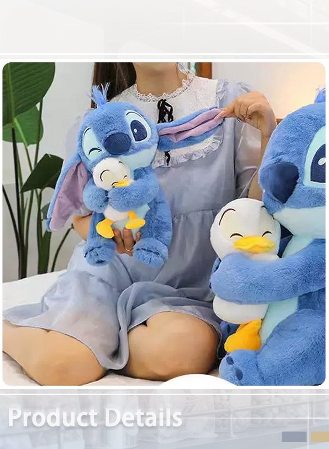 STITCH 22cm Stitch Plush Toy, Cute Soft Stuffed Animal, Cartoon Anime Collectible Doll for Kids Children (Blue, 22cm) - Image 3