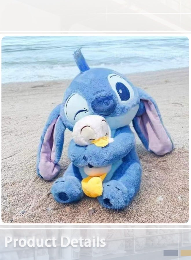 STITCH 22cm Stitch Plush Toy, Cute Soft Stuffed Animal, Cartoon Anime Collectible Doll for Kids Children (Blue, 22cm) - Image 2