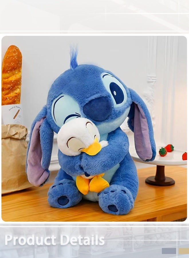 STITCH 22cm Stitch Plush Toy, Cute Soft Stuffed Animal, Cartoon Anime Collectible Doll for Kids Children (Blue, 22cm) - Image 4