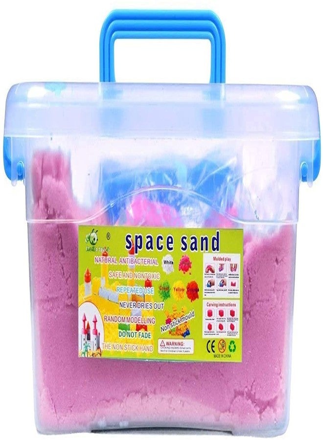Heyovin Magic Moving Kinetic Universe Sand tub Play Set Beach Toys Kids Amazing Space Active Clay Art and Craft Toy Game (500 GRAM) - Image 1