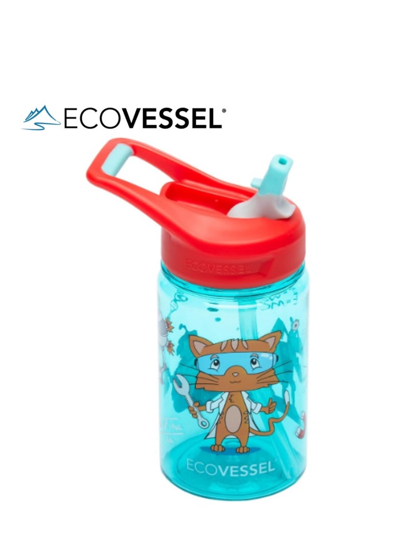 إكو فيسل زجاجة مياه سبلاش للأطفال سعة 12 أونصة (370 مل) - Image 1
