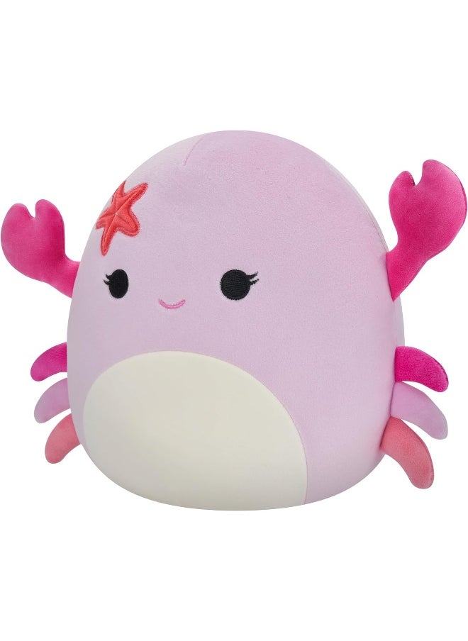 Squishmallows Squishmallows Original 7.5 inch Cailey - Pink Crab - Add Cailey to your Squad, Ultrasoft Stuffed Animal Plush Toy, Official Kellytoy Plush Toy  - Image 2