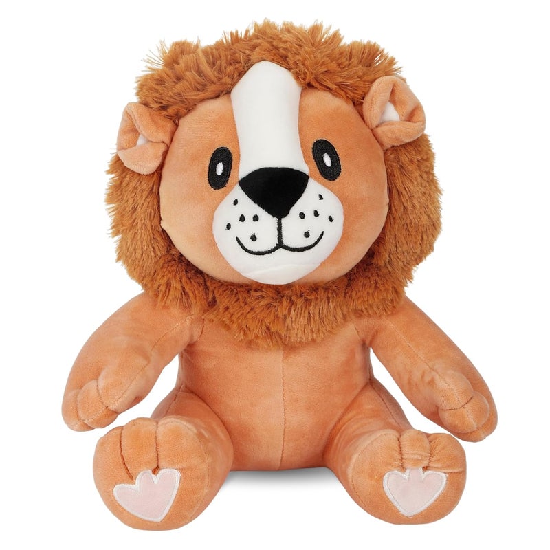 Mirada Butter Sitting Lion Soft Toy – 27cm | Super Soft & Huggable Plush Stuffed Animal for Kids, Boys & Girls |Cute Adorable Jungle Lion Toy Room Décor - Image 1