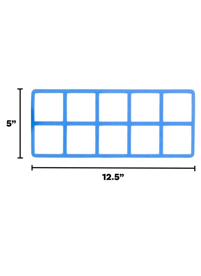 Learning Advantage Learning Advantage 7469 Giant Magnetic Foam Ten Frames (Pack of 2)  - Image 3