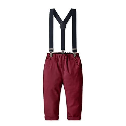 Nwada Baby Boy Clothes Outfit Toddler Dress Shirt and Pants Sets Kid Boys Suit Set for Wedding - Image 5