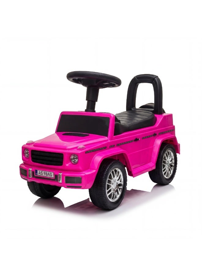 Tic Toys Kids Ride-On Push Car with Musical Steering Wheel and Safety Backrest - Toddler Foot-to-Floor Walker for Balance & Motor Skills Development - Image 1