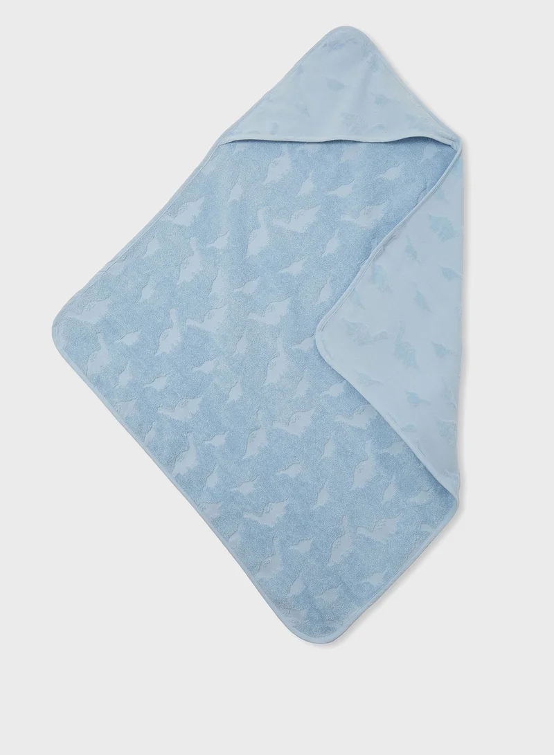 Cotton On Baby Dino Snuggle Towel