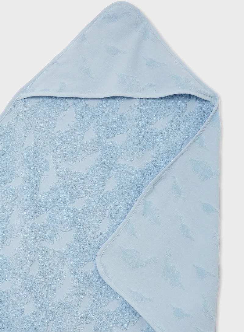 Cotton On Baby Dino Snuggle Towel