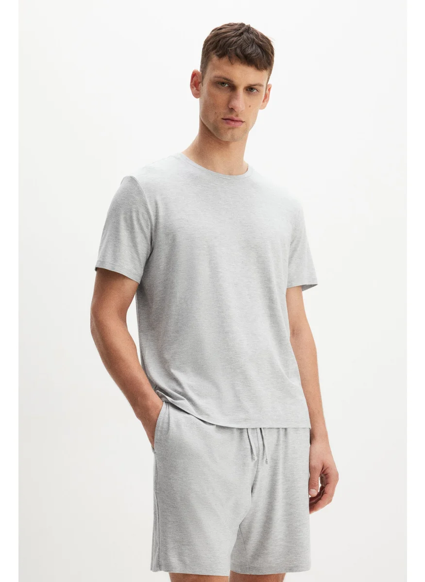 H&M Jersey Pyjama T-Shirt And Shorts