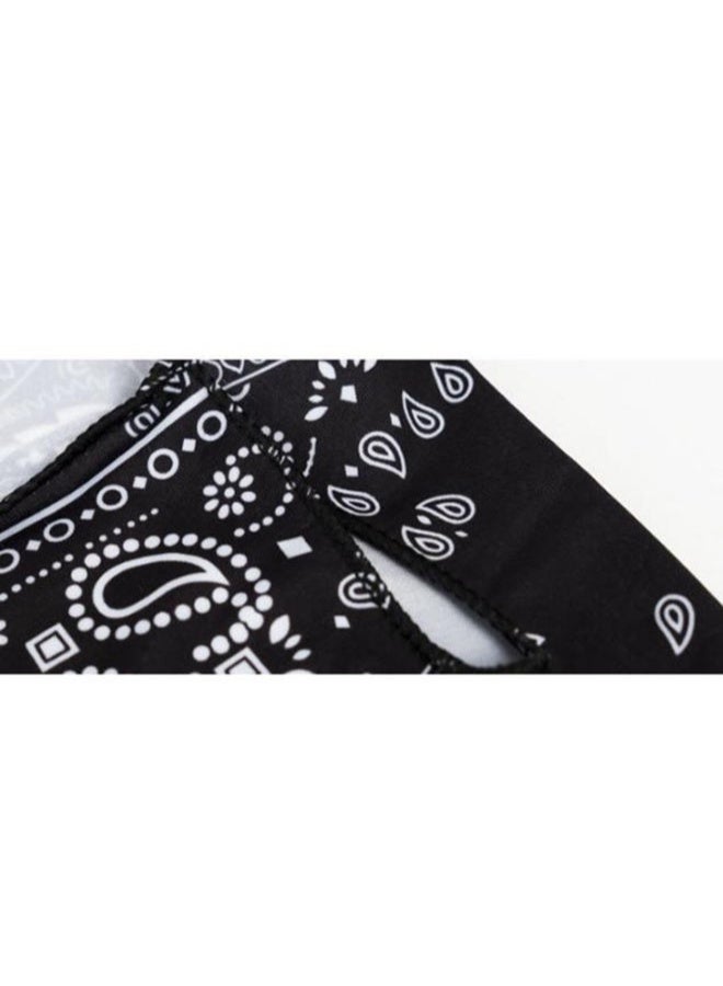 HOMESTAR Sun Protection Cycling Face Mask with Ear Loops, Neck Gaiter, Cooling Breathable Face Shield for Outdoor Sports, for Men and Women - Image 3