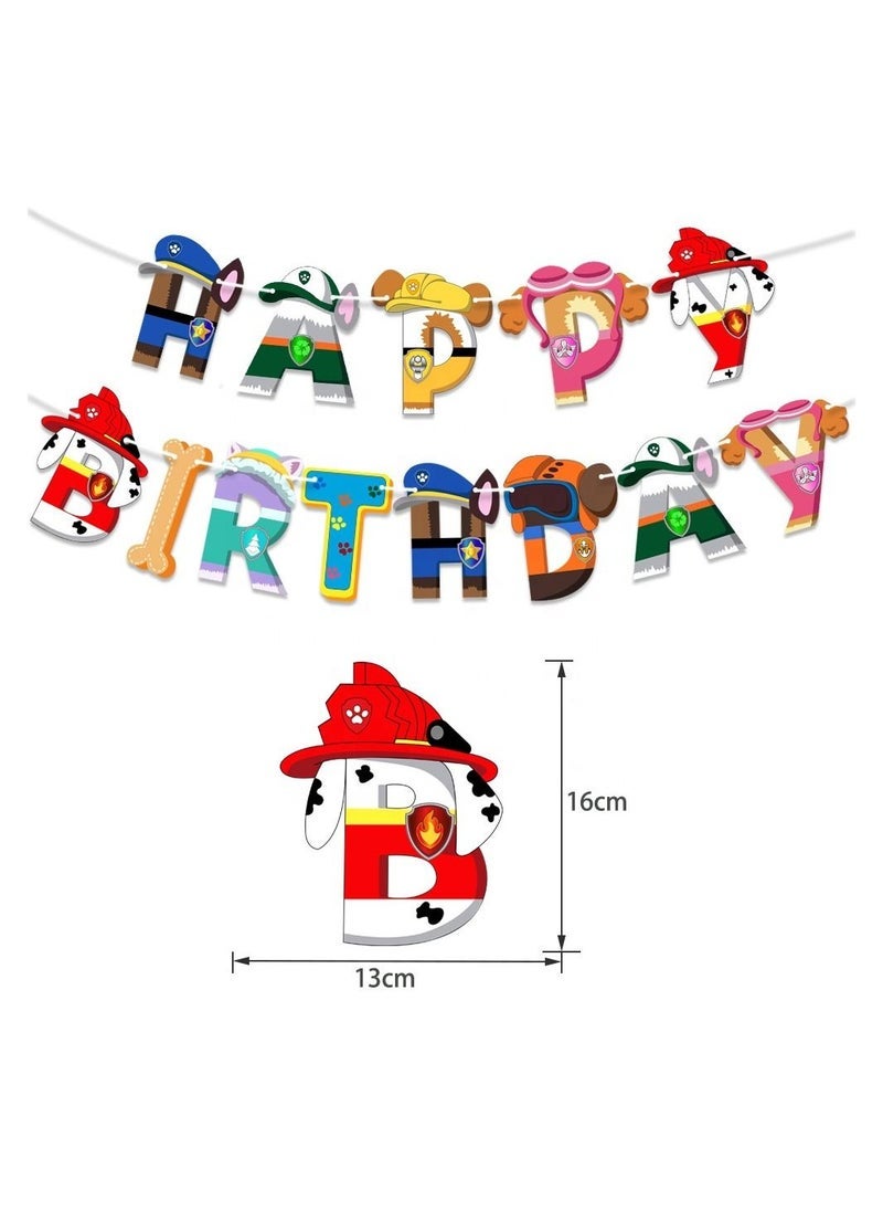 LA FIESTA Paw Patrol Birthday Decorations for Kids - Image 2