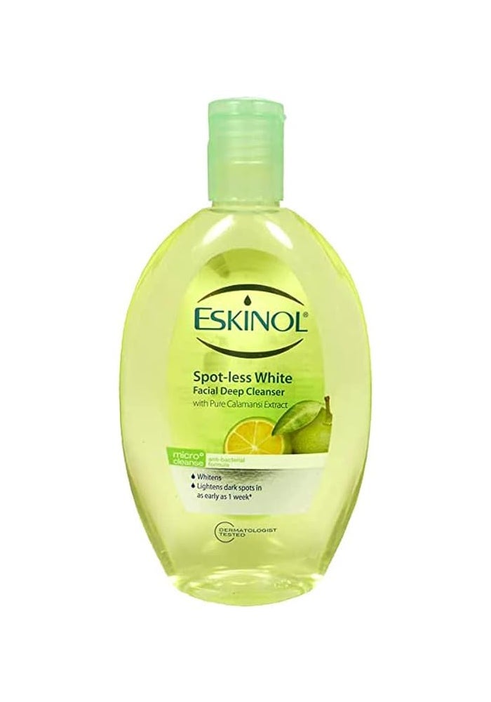 Eskinol Spot-less White Facial Deep Cleanser with Pure Calamansi Extract - 225ml - Image 1